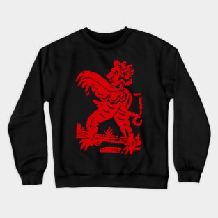 Develiche Red Crewneck Sweatshirt